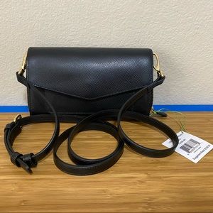 Vera Bradley Ultimate Crossbody Bag NWT 15326 Black Leather